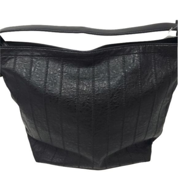 MIA & LUCA Large Black multi zipper & stitches - Picture 3 of 10